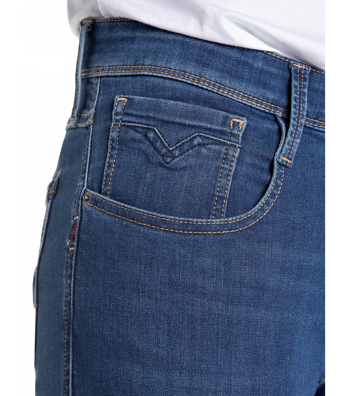 スーパースリムBRONNYパワーストレッチブルーデニム 詳細画像 ダークブルー 7